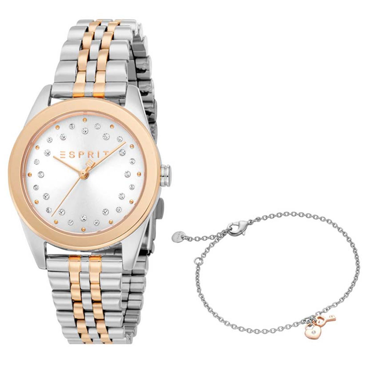 MONTRE ESPRIT FEMME SIMPLE ACIER